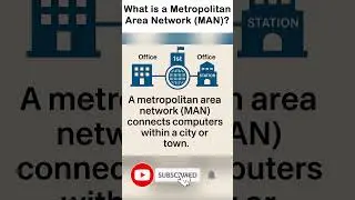 What is a Metropolitan Area Network (MAN)? #trainyourbrain #trainyourbrain #shortsviral