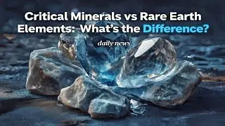 Critical Minerals vs Rare Earth Elements: What&rsquo;s the Difference?#news#newsupdate #thehindu#dailynews