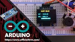 BTC Price Alert Project (Arduino Nano)  - Officialhrm.com