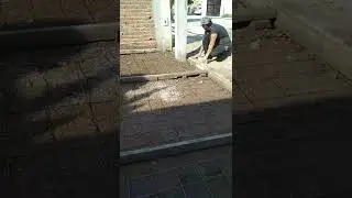 preparacion para concreto en cochera.