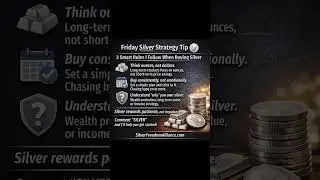 Smart Silver Stacking 🧠 #SilverFreedomAlliance #SilverStrategy #SilverStackers #SoundMoney #JoinRuss
