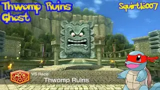 How to Beat Staff Ghost on Thwomp Ruins Mario Kart 8 Deluxe Time Trial