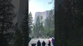 Yosemite 2025 &ldquo;Firefall&rdquo; #firefall #firefall2025 #yosemite