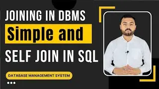 Simple and Self Join | Equi & Non Equi Join in DBMS Urdu/Hindi