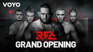 RFA Grand Opening: Veľkolep&aacute; bojov&aacute; &scaron;ou už t&uacute;to nedeľu 15. 5. 2022 o 19:00 jedine na VOYO