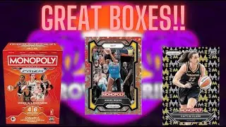 Angel Reese Frenzy!! 2024 Panini Prizm WNBA Monopoly Blaster Box Review!
