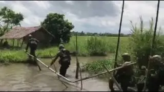 33rd Infantry Battalion...silently in the...stream? 😀😀😀
