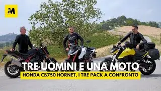 Honda CB750 Hornet Style Pack, Touring Pack e Sport Pack: cosa cambia davvero?