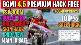 BGMI HACK 4.5 | BGMI 4.5 MOD APK | BGMI ESP HACK | BGMI NEW HACK TODAY | HOW TO HACK BGMI HACK