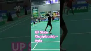 Uttar Pradesh State Championship Semifinal Agra| #badmintonday #badminton inton