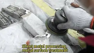 Sheet metal processing, metal surface treatment#stainless #welding