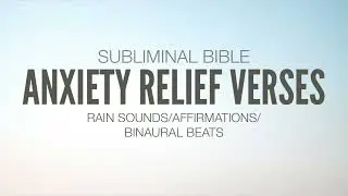 Subliminal Bible Verses to Ease Anxiety