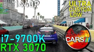 Project Cars 3 RTX 3070 & 9700K - Max Settings 1440P