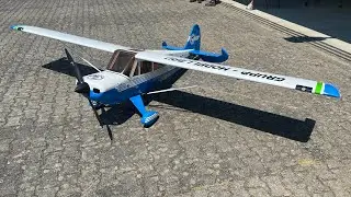Aviat Husky von Grupp-Modellbau beim Flugtag des Mfsv St.Leon Rot