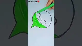 WhatsApp Drawing #shorts #drawing
