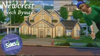 The Sims 4! Beech Byway, Empty Lot Time Lapse Build