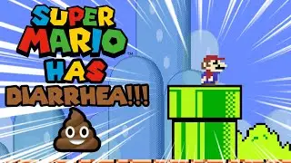 💩 Катастрофа с диареей в Super Mario Bros. [🍄Мультфильм SUPER MARIO🍄]