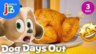 IL TACCHINO &Egrave; SCAPPATO 🍗💨 Dog Days Out | Netflix Jr Italia