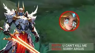 SORRY EDITH YOU CAN'T WIN WITH MY ARGUS || CHEAT DAMAGE ARGUS SOLO RANKED