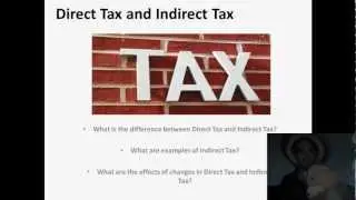 Direct Tax vs Indirect Tax [Introduction to Economics] [NCEA Level Two] [New Zealand Teacher]