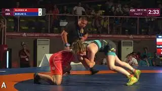BRONZE WW - 57 kg: M. GLODEK (POL) v. S. BOELKE (GER)