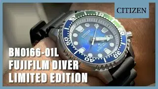 Unboxing The Citizen Promaster Fujifilm BN0166-01L