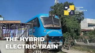 Last day of Hybrid Electric Train public free ride
