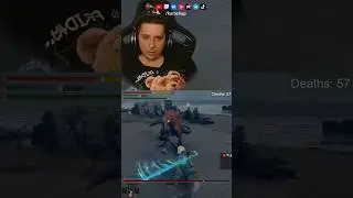 На краполях одолел боса!#twitchmoments #соулслайк #игры #kurashup #fromsoftware#soulslike #eldenring