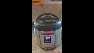 ** Review demonstration of Instant Pot 8 QT **