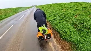 Insane Winds Outside Dieppe / BikeAround (Normandy, France)