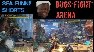 Bugs Fight Arena | Shadow Fight Arena  Funny #shorts #youtubeshorts