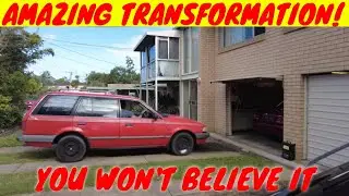 HOW TO FLIP 2 CHEAP AUCTION CARS FOR GOOD PROFIT | RESTORING FADED RED PAINT