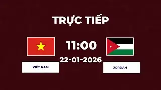 Việt Nam vs Jordan | Rồng Vàng Thị Uy Sức Mạnh Cực Căng