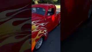 1941 Willys Pickup at Twilight Cruise in July 2023.