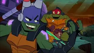Donnie with Battle Shell