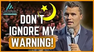 American Audience GASPS at Charlie Kirk's Grave Warning on Islam Taking Over The West!