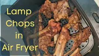 Mutton/Lamb Ribs In Air Fryer | Fry Ribs in Air Fryer | Mutton in Air Fryer | Air Fryer Recipe