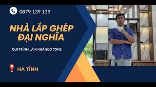 Từ móng đến mái - Nhà lắp ghép hoàn thiện trong 25 ngày. #congtydainghia #ecodainghia #dainghiahome