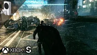 Batman Arkham Knight - Xbox Series S Gameplay