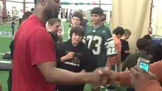 NFL Pro Workout Day at TEST Sports Clubs