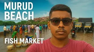 Dapoli mumbai/Murud beach/ Fish market/ Vlogs