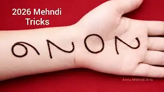 2026 Number se Most Beautiful Mehndi | Happy New Year Special Mehndi Design | Simple Mehandi 2026