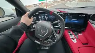2025 Corvette Z06 Driving POV and Walkaround