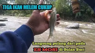 DLOGOK NJARAN‼️ MANCING IKAN MELEM DI SUNGAI GALUH WONOSOBO || Micro Fishing