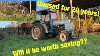 E.S Hindley Vintage PTO saw bench rescue will it work? #ford4000 #fordtractor #progress