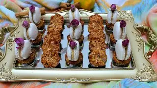 ماكرون بالسمسم او زنجلان بمذاق مغربي من اجتهادي ، بطريقة جديدة              macaron Sésame marocain