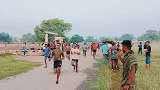 rewa police tranning  senter(pTS) 07/09/2022 runing stopwatch timing  morning@agniveer