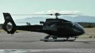 Tasman Helicopters liftoff at Hokitika