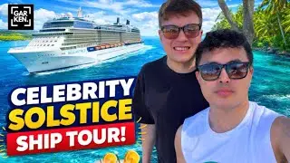 Celebrity Solstice Cruise Ship Tour for First Timers | Cabins, Food & What to Expect [4K]