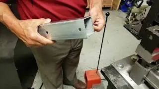 How to Punch Through Square Tubing